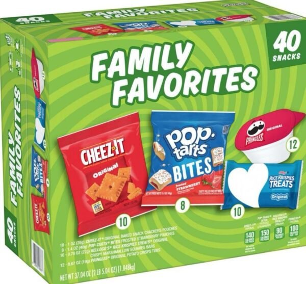 Kellogg's Family Favorites Mix, Variety Pack Snacks